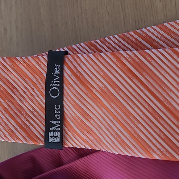 Bundel of 3 ties hand made by marc olivier new no tag - Picture 2 of 5